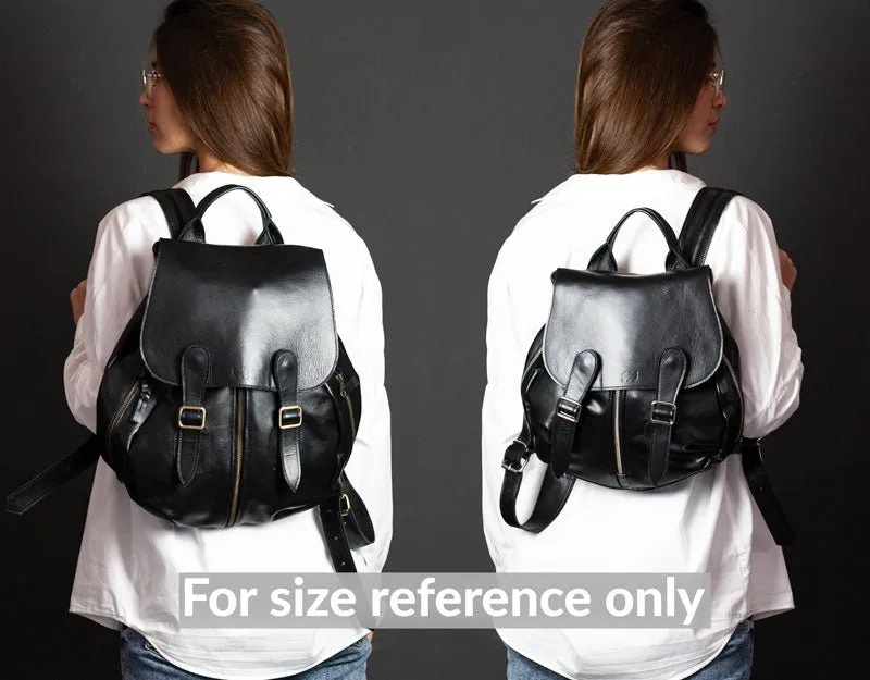 Artemis backpack - Old rose pink leather