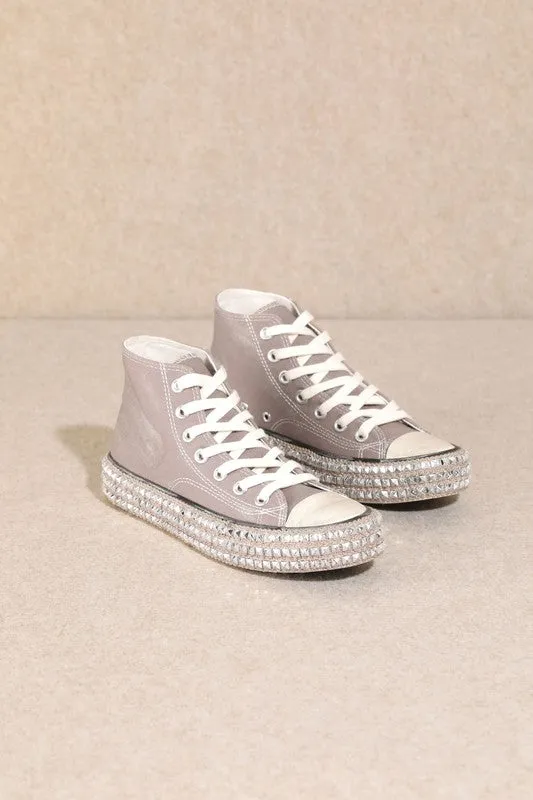 Chantel High Stop Stud Sneakers