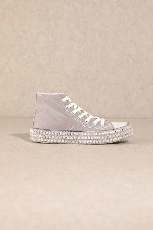 Chantel High Stop Stud Sneakers