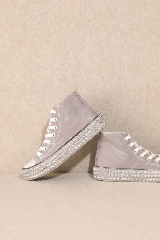 Chantel High Stop Stud Sneakers