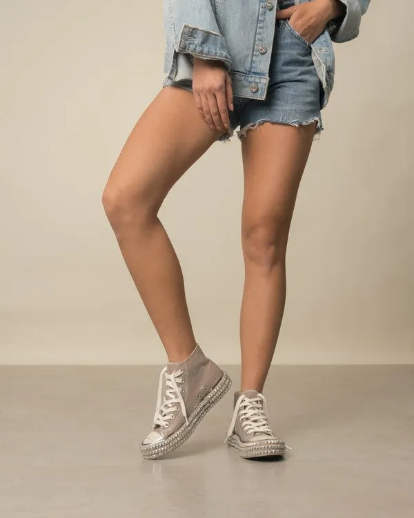 Chantel High Stop Stud Sneakers