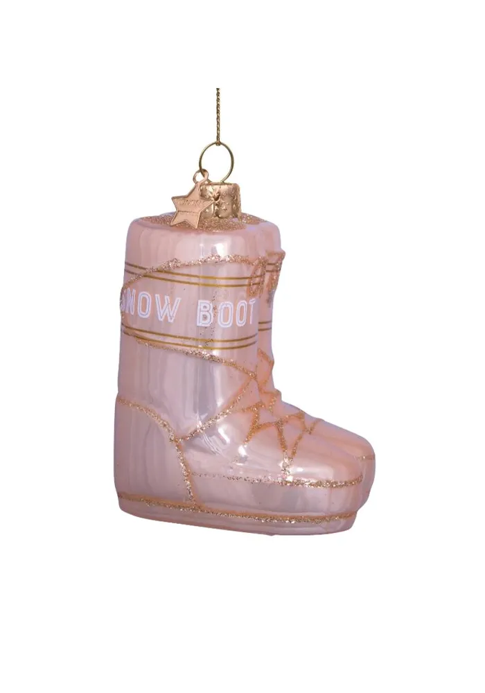 Décoration À Suspendre Snowboots Opale
