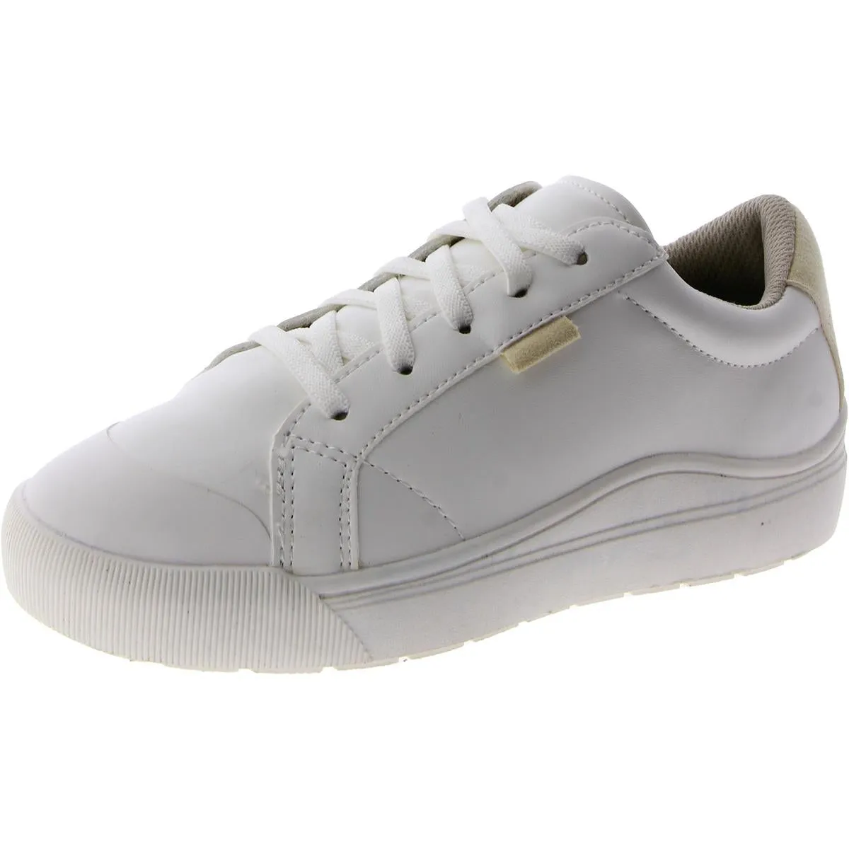 Dr. Scholl's Shoes Girls Time Off Kids Faux Leather Casual And Fashion Sneakers