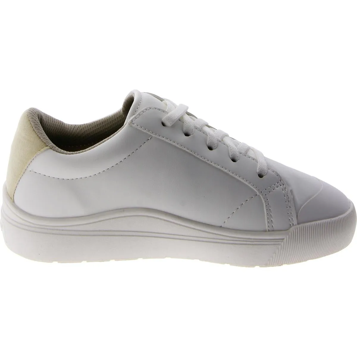 Dr. Scholl's Shoes Girls Time Off Kids Faux Leather Casual And Fashion Sneakers