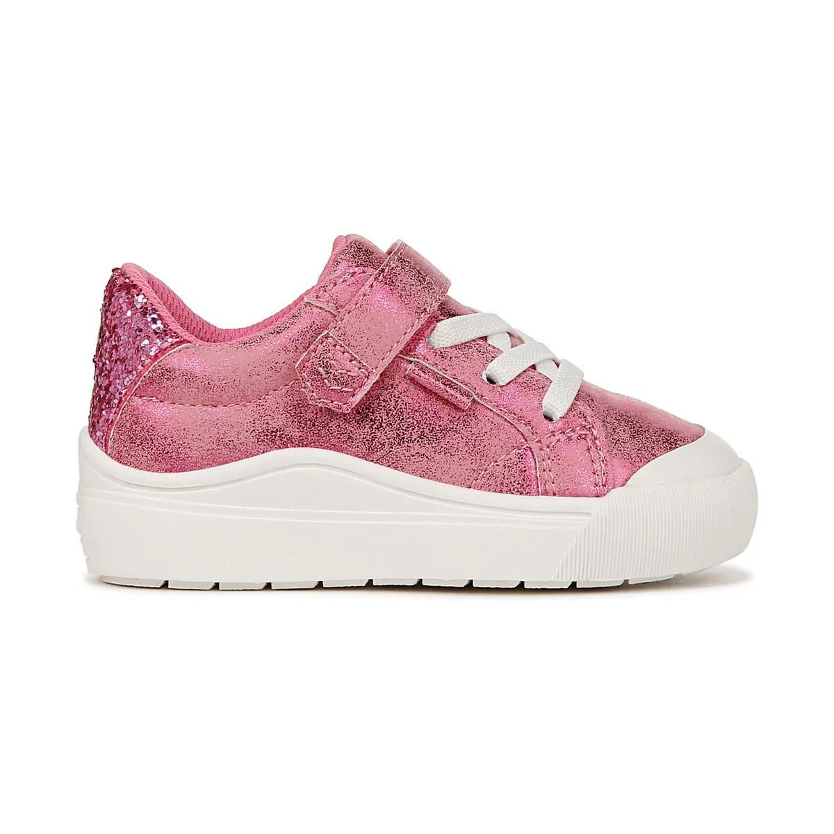 Dr. Scholl's Shoes Girls Time Off Kids Faux Leather Casual And Fashion Sneakers