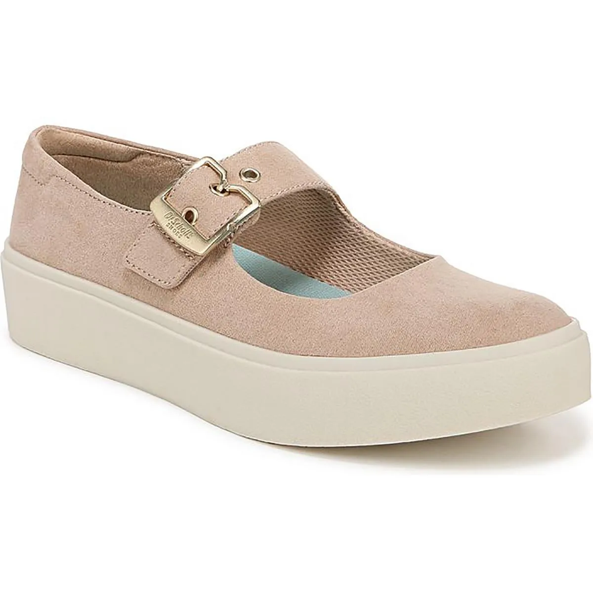 Dr. Scholl's Shoes Womens Madison Faux Leather Casual And Fashion Sneakers