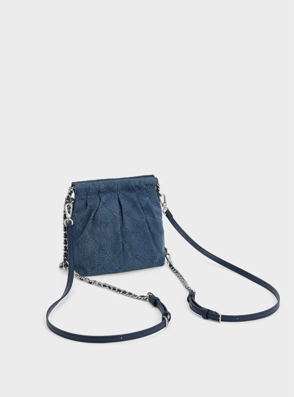 Duo Chain-Handle Two-Way Backpack