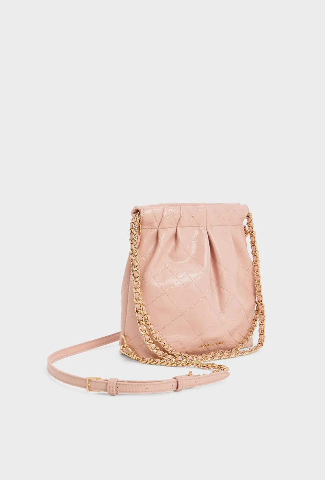 Duo Chain-Handle Two-Way Backpack