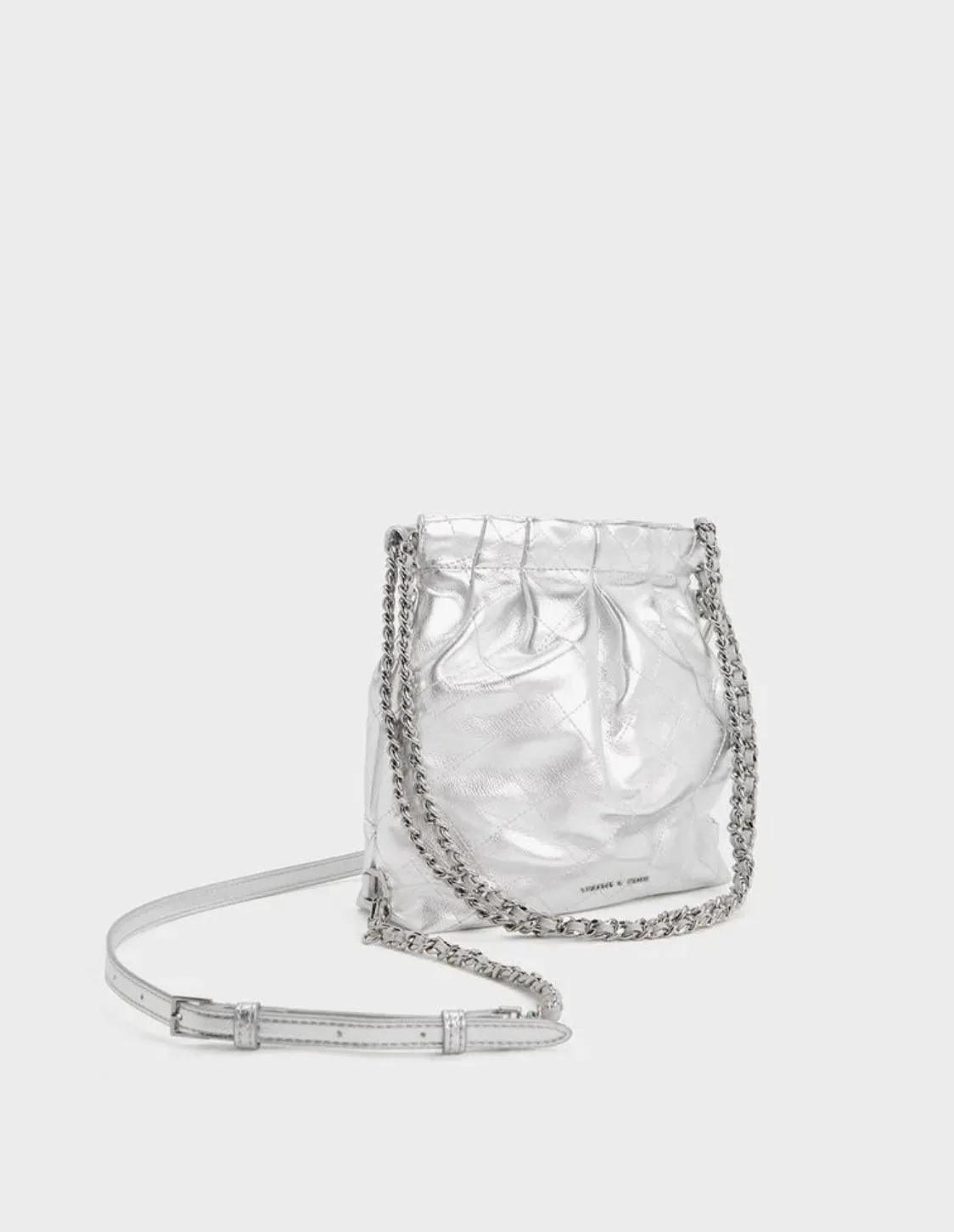 Duo Chain-Handle Two-Way Backpack