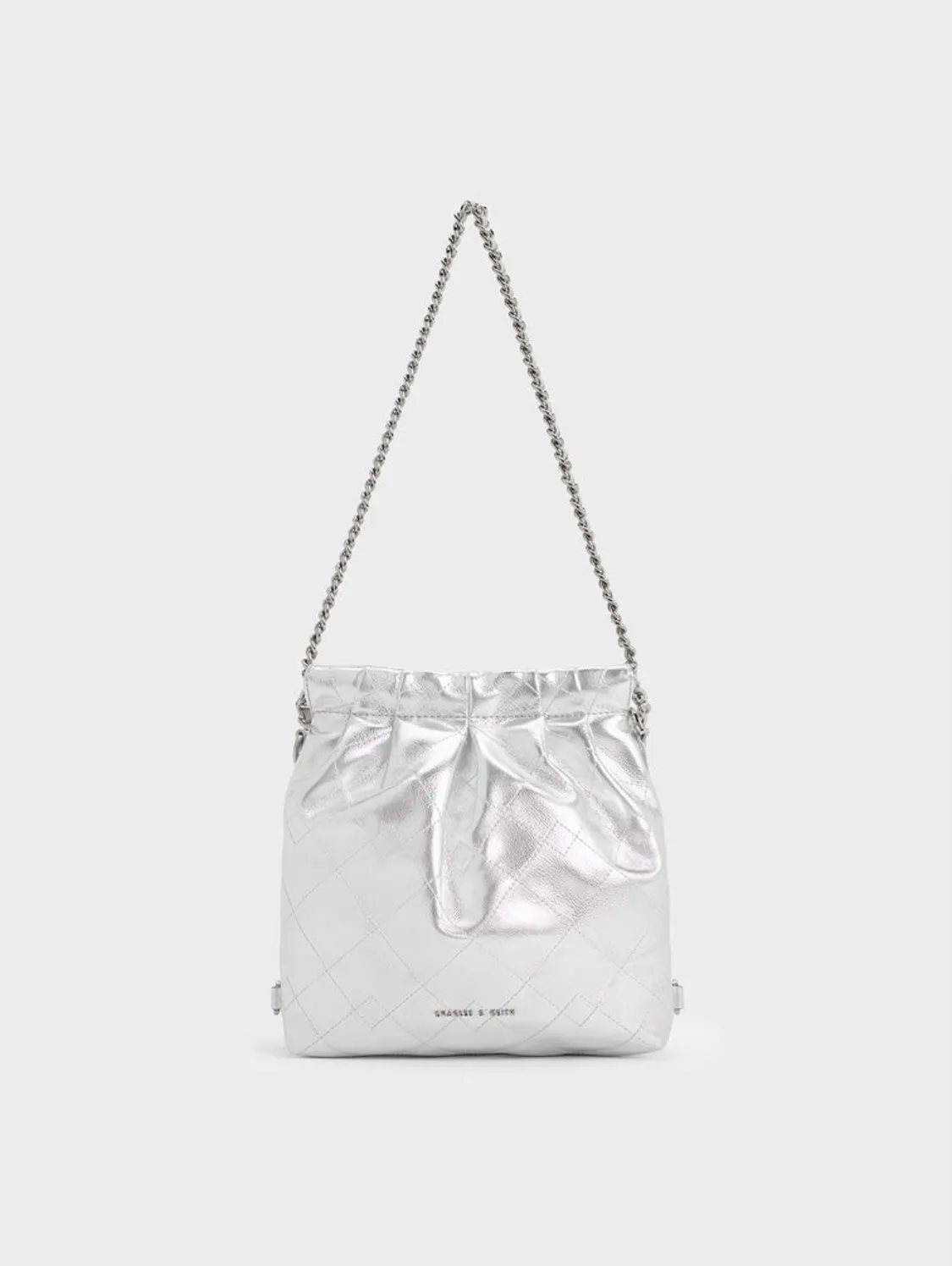Duo Chain-Handle Two-Way Backpack