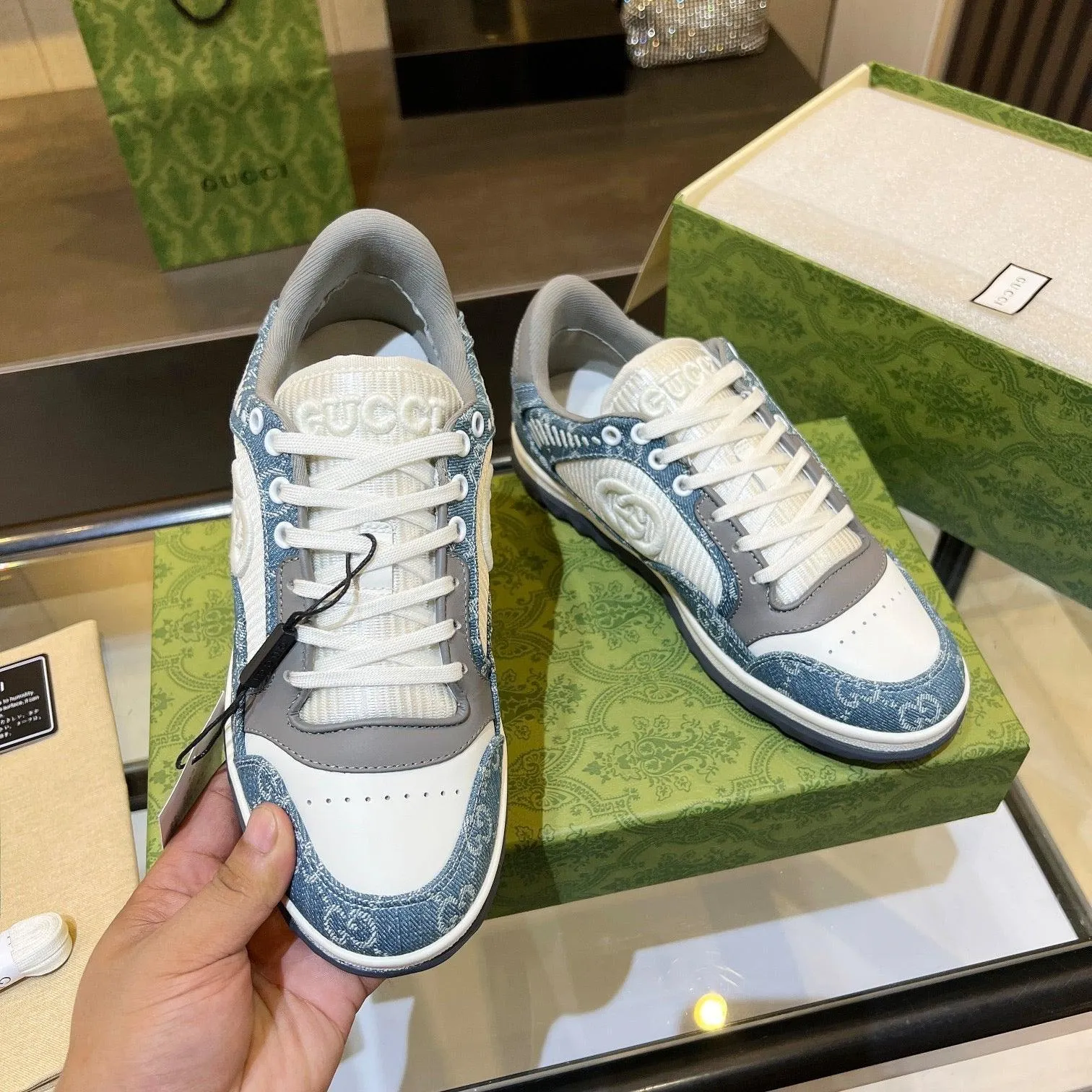 GCI Blue Denim Mac80 Sneakers-180