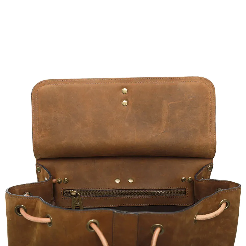Genuine Leather Backpack