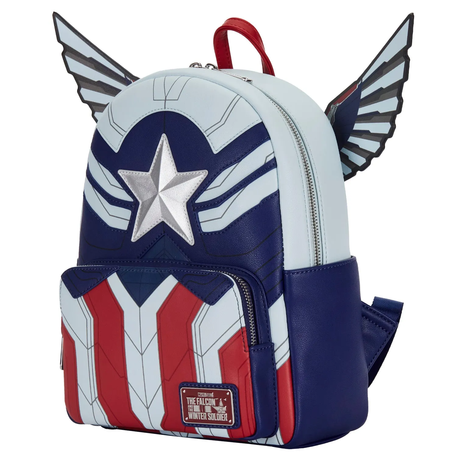 LF Marvel Falcon Captain America Cosplay Mini Backpack