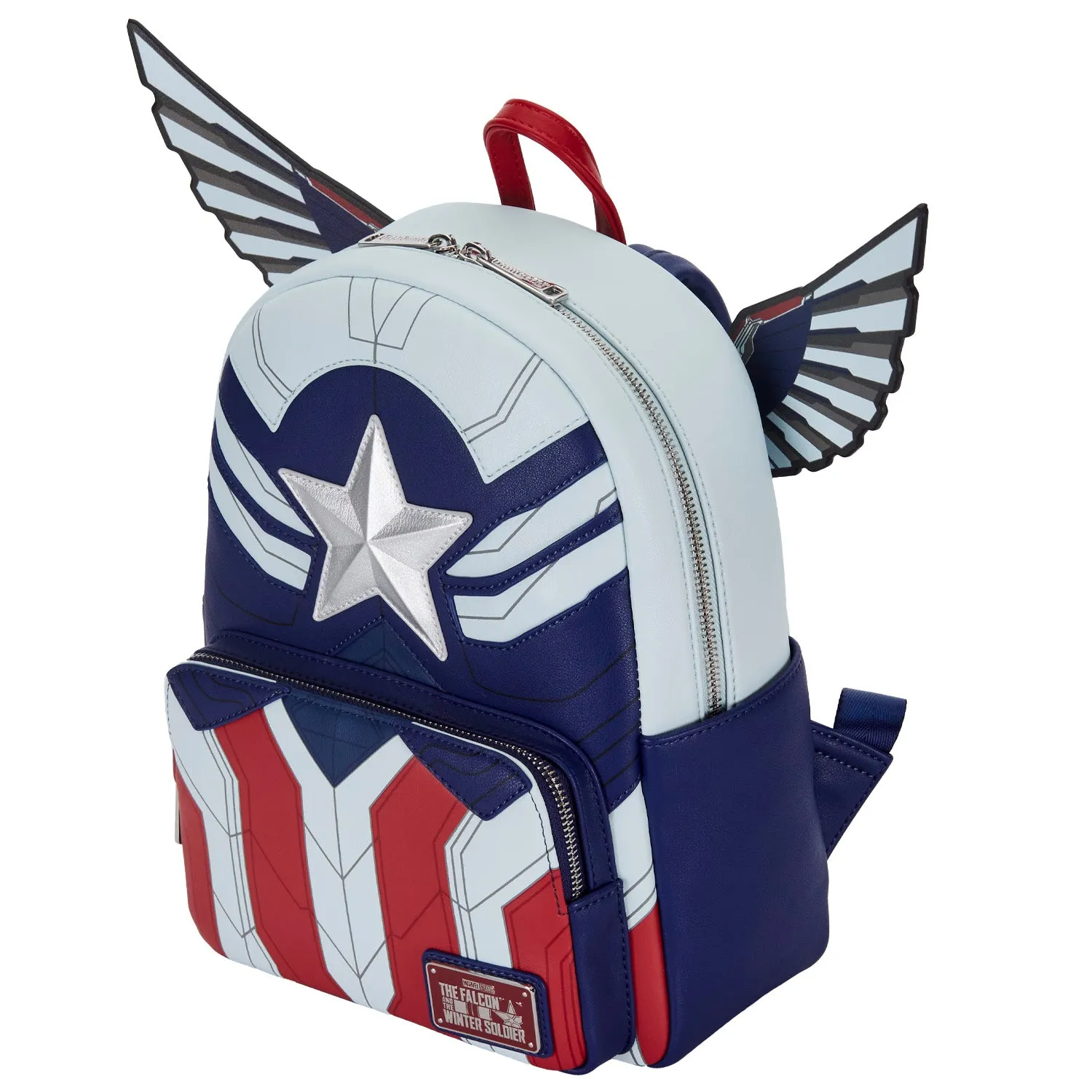 LF Marvel Falcon Captain America Cosplay Mini Backpack