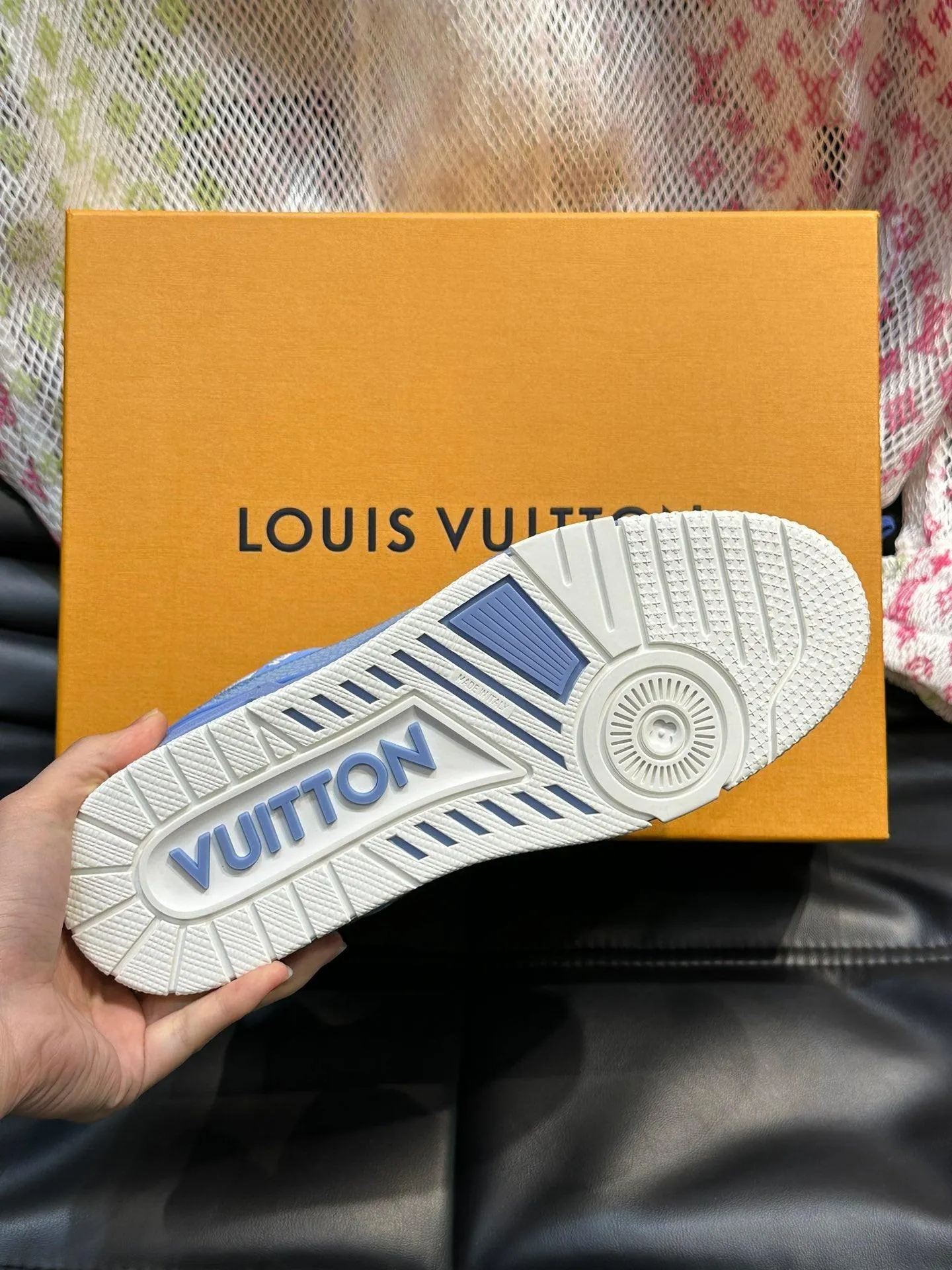 LUV Blue Trainer Sneakers-083