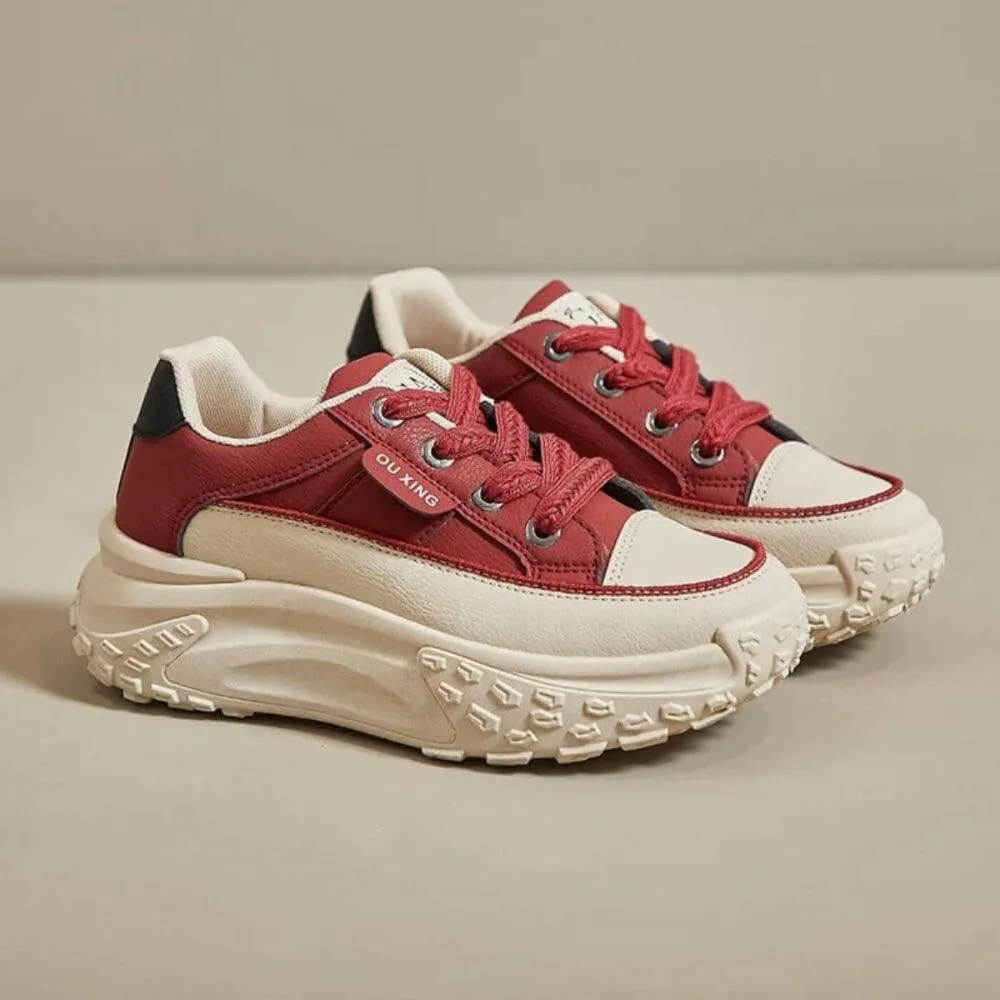 Selina | Comfortabele sneakers met hoge zool