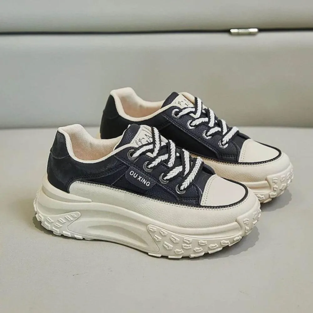 Selina | Comfortabele sneakers met hoge zool